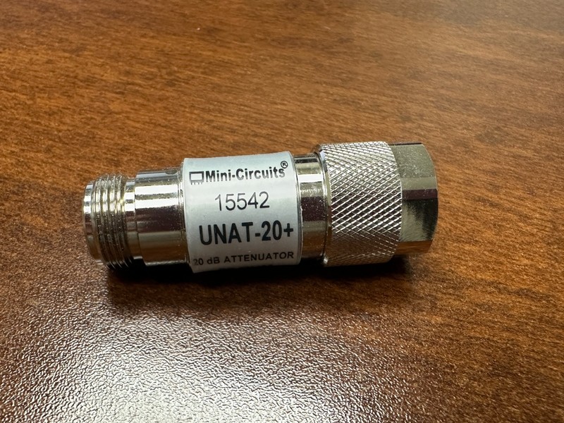UNAT-20+ Mini-Circuits: 20dB 50Ohm DC-6GHz Attenuator, Lot of 5 gallery