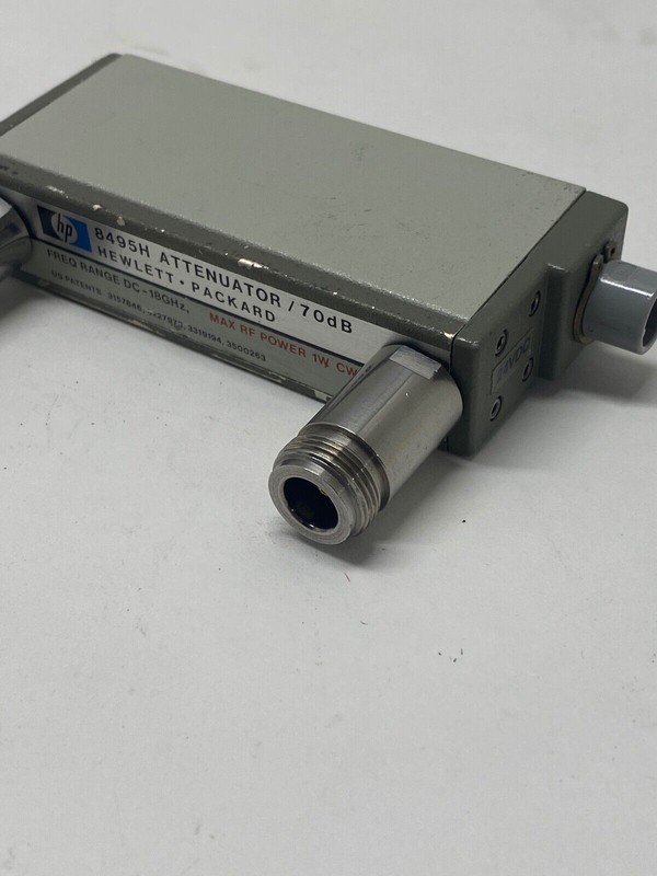 Agilent 8495H Programmable Step Attenuator, 18 GHz, 0-70 dB gallery