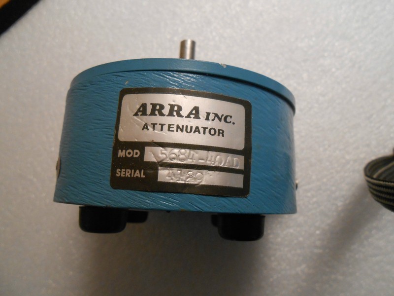 ARRA 5684-40AD ATTENUATOR 3.7-4.2 GHZ, 1DB STEP, 40DB RANGE gallery