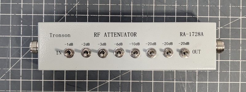 ** (UNTESTED) RF Attenuator Tronson RA-1728A Step-Adjustable AR-42 gallery