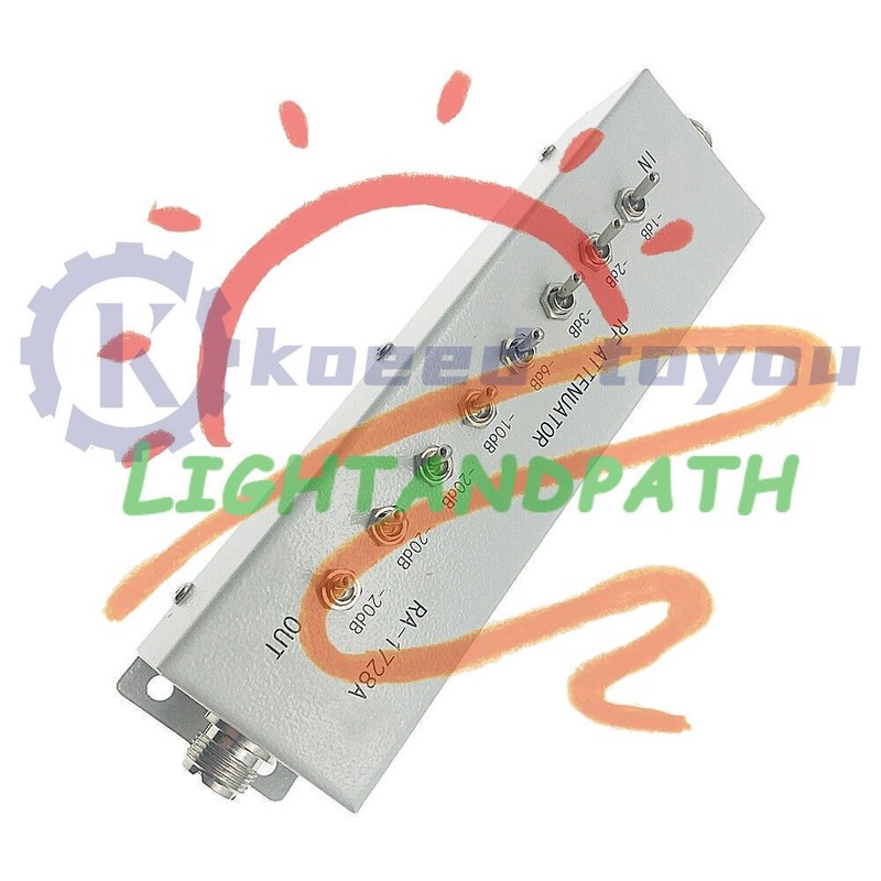1Pcs New 0 - 82DB VARIABLE/ STEP ATTENUATOR 50 OHM for Radio Transmitter~ gallery
