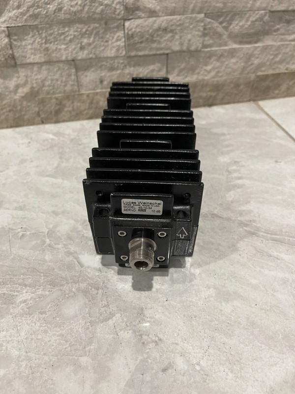 Lucas Weinschel 45-10-34 10dB Coaxial Attenuator gallery