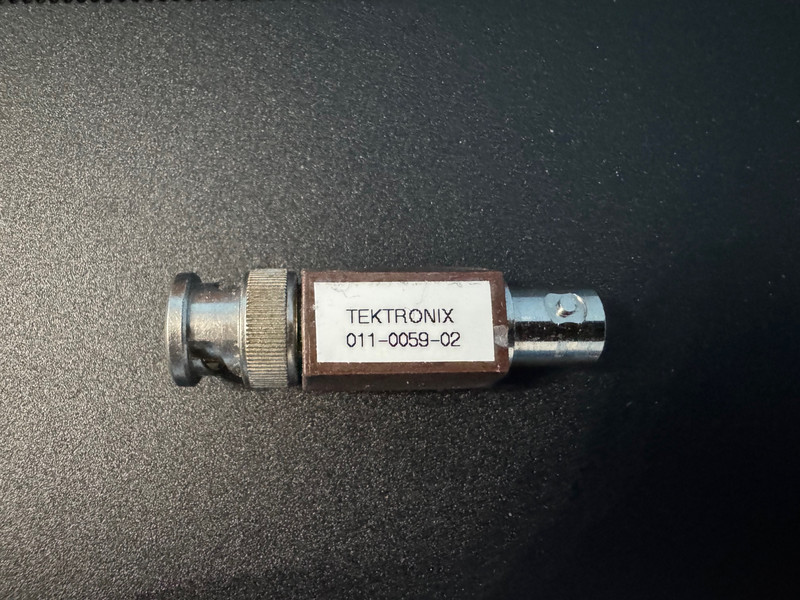 Tektronix 011-0059-02 DC-2 GHz 10X 2W 50 Ω BNC Feedthru Attenuator (new-label)