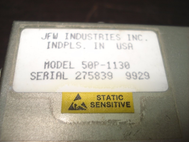 50P-1130 Solid State Programmable Attenuator / JFW gallery