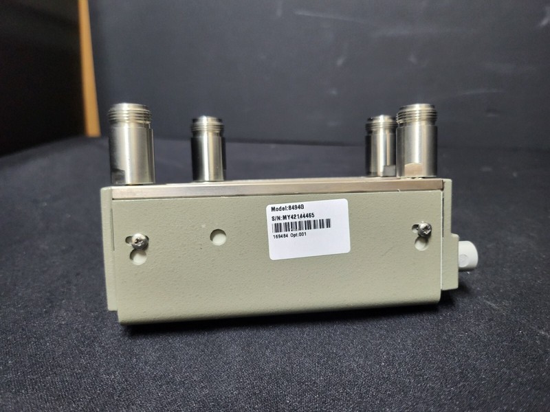 Agilent 8494G +8495G: Program Step Attenuator DC-4Ghz (0496) (4465) gallery