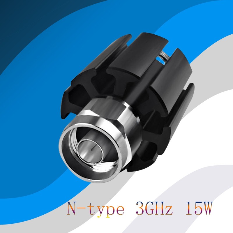 Bidirectional 15W N-Type M-F 50Ω DC-3GHz 10dB Fixed RF Microwave Attenuator gallery