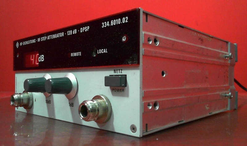 Rohde and Schwarz DPSP 2.7GHz 139dB 50Ohm Programmable Attenuator 839326002 gallery