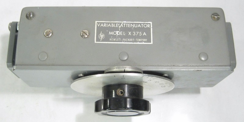 Hewlett-Packard HP Vintage Variable Attenuator Model X375A Surplus Used gallery