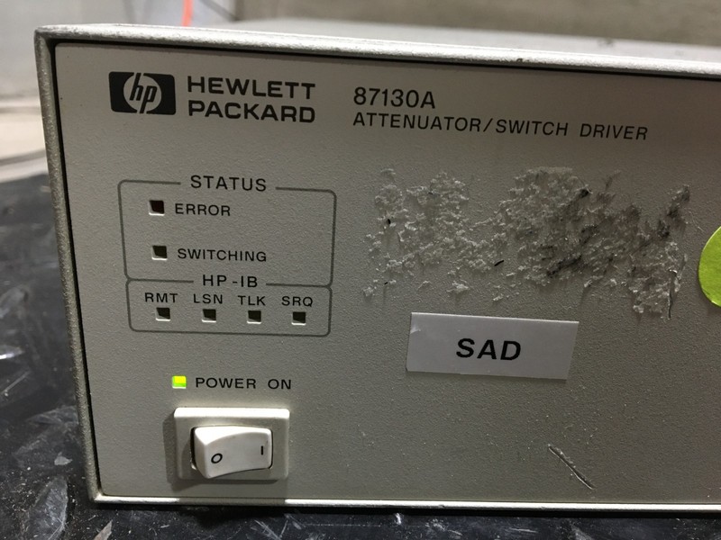 Agilent 87130A Attenuator Switch Driver GPIB-Compatible *UNTESTED* gallery