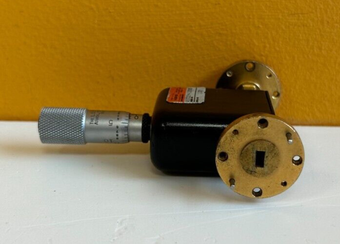 Hughes 45732H-1200 (WR-22) 33 to 50 GHz, Waveguide Level Set Attenuator. Tested! gallery