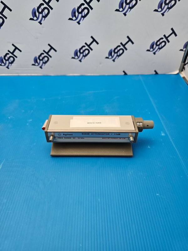 HP Agilent 8494B Variable Attenuator 0-11 dB DC - 18.0 GHz Option 002