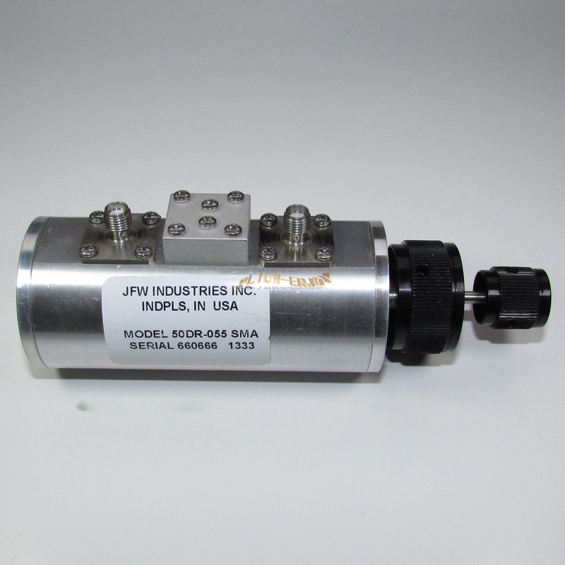 1PC Used 50DR-055 DC-2GHz 0-30dB 1dB stepper 2W SMA RF manual step attenuator