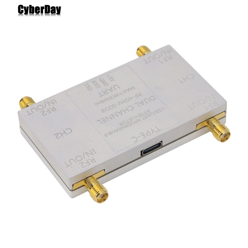RF-4GHz-60DB Programmable Attenuator RF Attenuator (Main Unit + Cable) for PC gallery