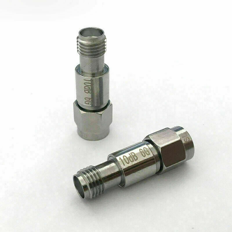 1dB-30dB RF Coaxial Microwave Attenuator SMA JK Male Female DC-8GHz 2W Connector gallery