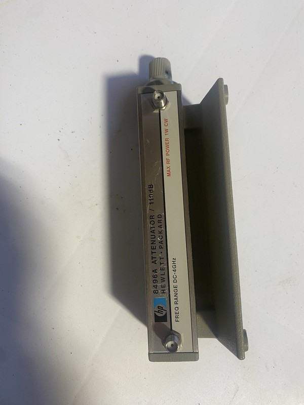 HP 8496A Attenuator 110dB, Freq Range DC -4 GHZ gallery