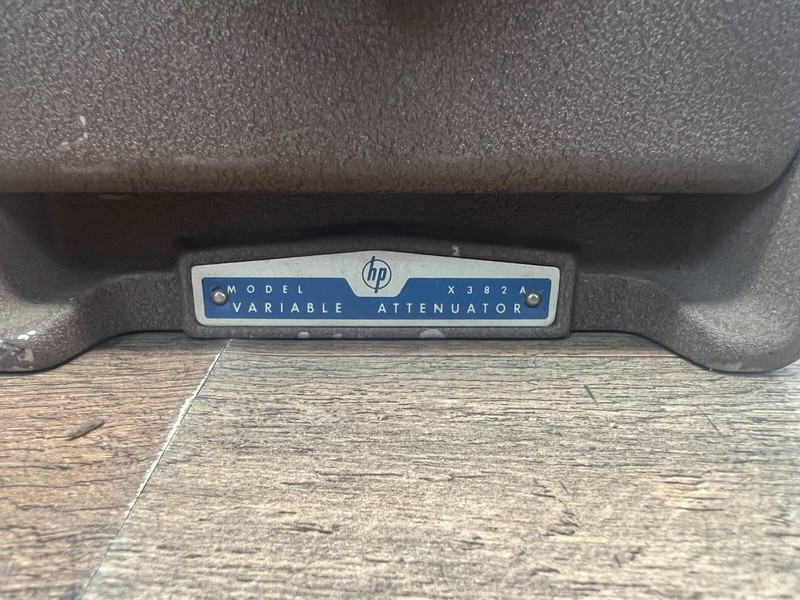 HP X382A Variable Attenuator gallery