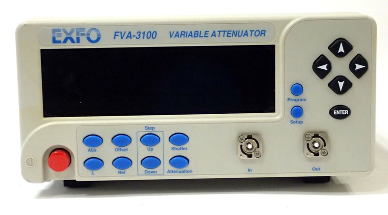 EXFO GO FVA-3100-BWEI VARIABLE ATTENUATOR 9/125um, 1200-1650nm VER. F, TESTED! gallery