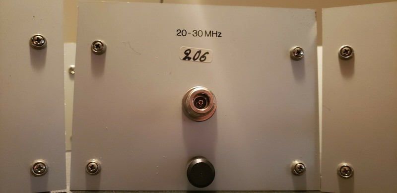 Six Bruker HP-300 MHz Attenuator Filter Boxes for NMR Fequencies RF Bandpass gallery