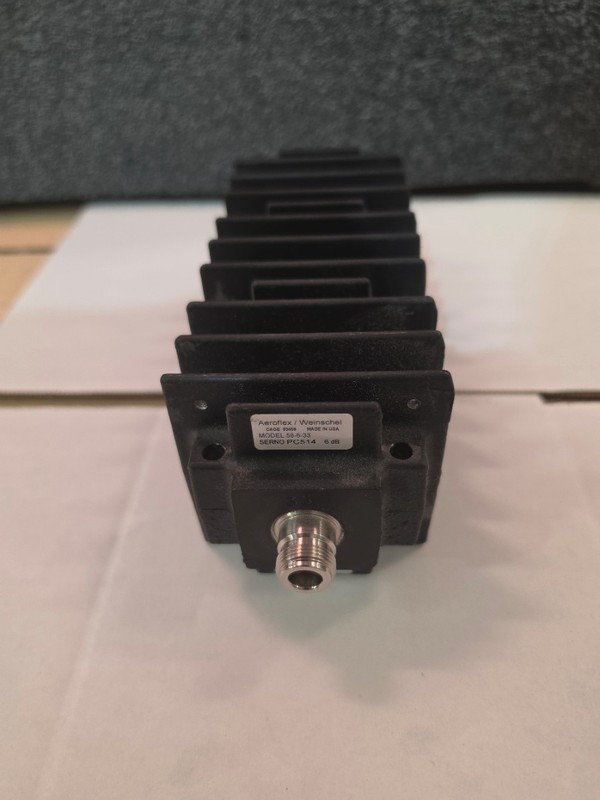 Weinschel 58-6-33 250W 6dB Attenuator Unit #1
