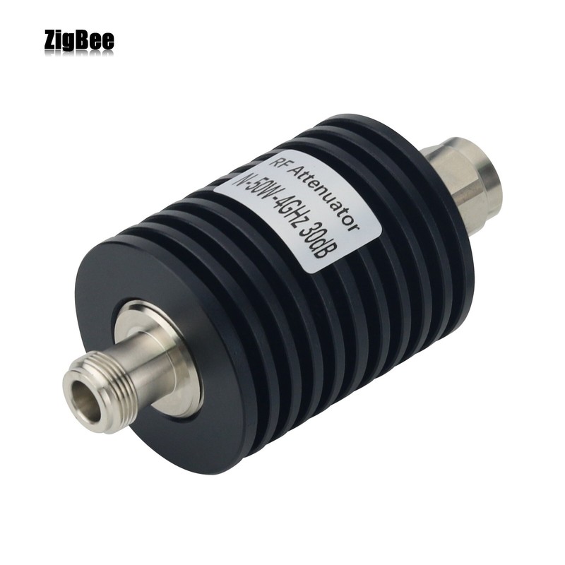 N Type 50W 30DBCoaxial Attenuator RF Fixed Attenuator Designed w/ N-JK Connector gallery