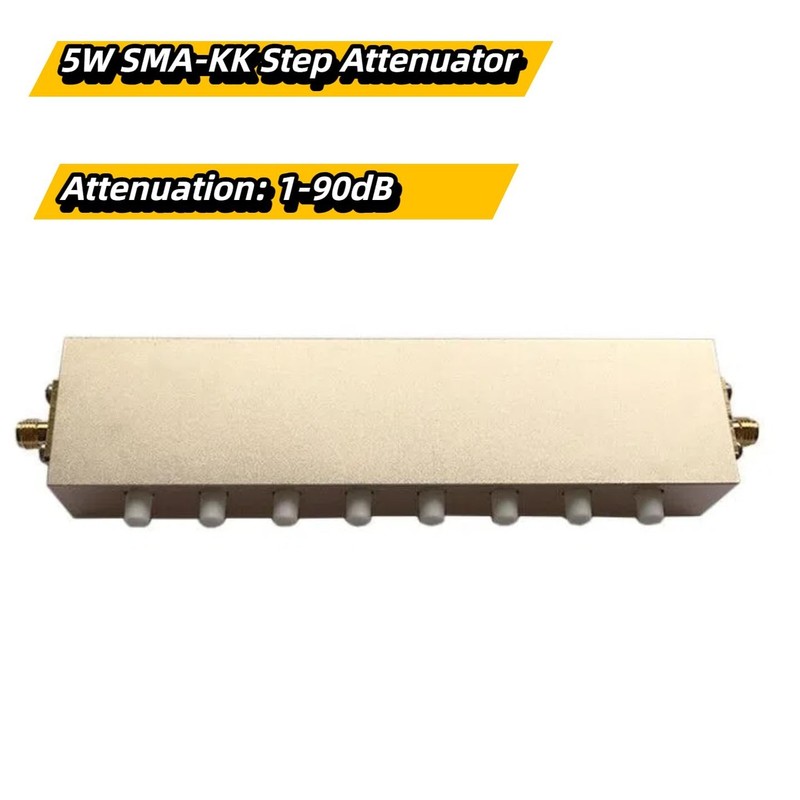 5W 1-90dB SMA Push-Button Step Attenuator, 5 Watt Key-Press Attenuator 3GHz 5... gallery