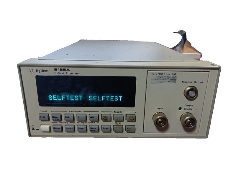 Agilent HP 8156A Optical Attenuator 1310/1550nm Used gallery