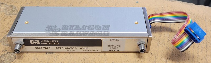 HP Agilent 5086-7878 DC-26.5GHz 65dB Programmable Attenuator 24V