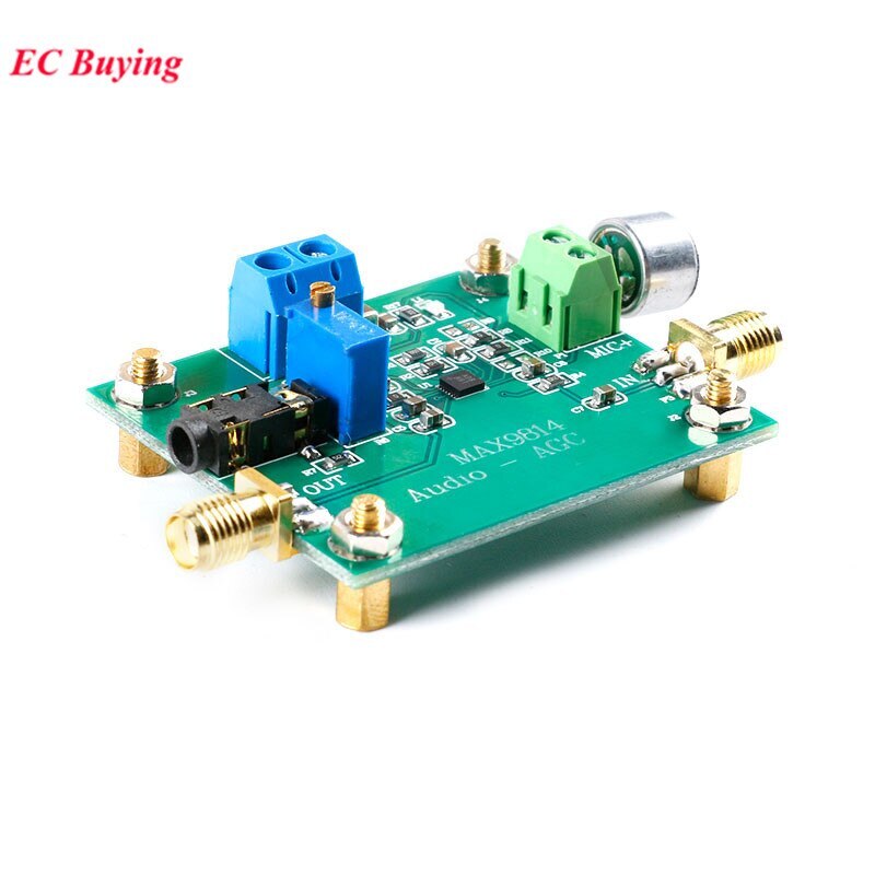 MAX9814 Audio Module Microphone Amplifier VGA Built-in Automatic Gain Control gallery