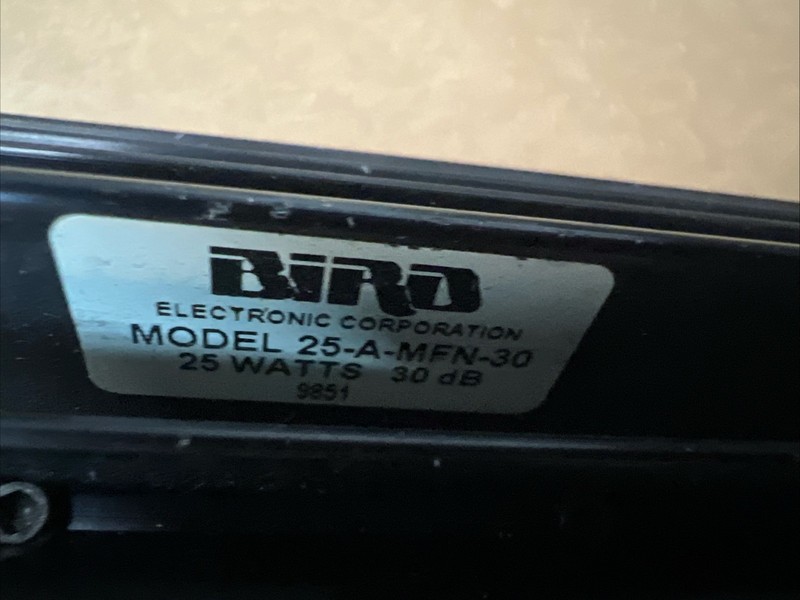 Bird 25-A-MFN-30 Bi-Directional Attenuator Dummy Load gallery