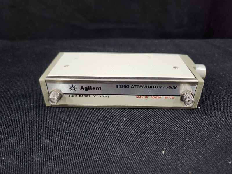 Agilent 8495G: Program Step Attenuator DC-4Ghz 70 dB, W/Opt. 002 (3060)