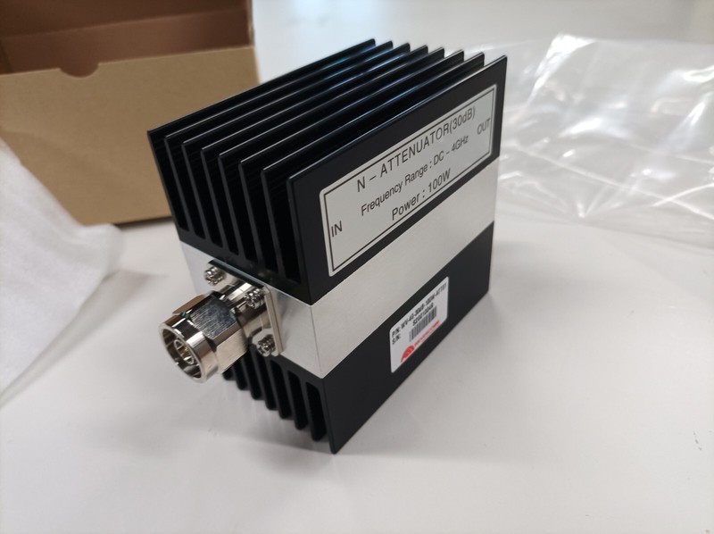 Wevercomm WV-4G-30dB-100W-ATT01, N attenuator 30dB, 4GHz, 100W, set: 20pcs, New# gallery