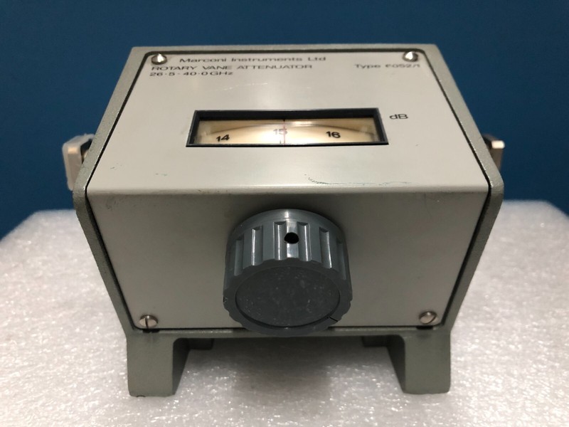 Marconi 6052/1 Rotary Vane Attenuator, 26.5-40.0 GHz