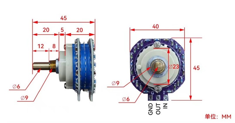 VALAB 24 Step Attenuator 50K Stereo Volume Control Upgrade Vishay - D Shaft gallery