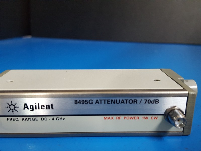Agilent 8495G: Program Step Attenuator DC-4Ghz 70 dB (Opt. 002 011) - 3313 gallery