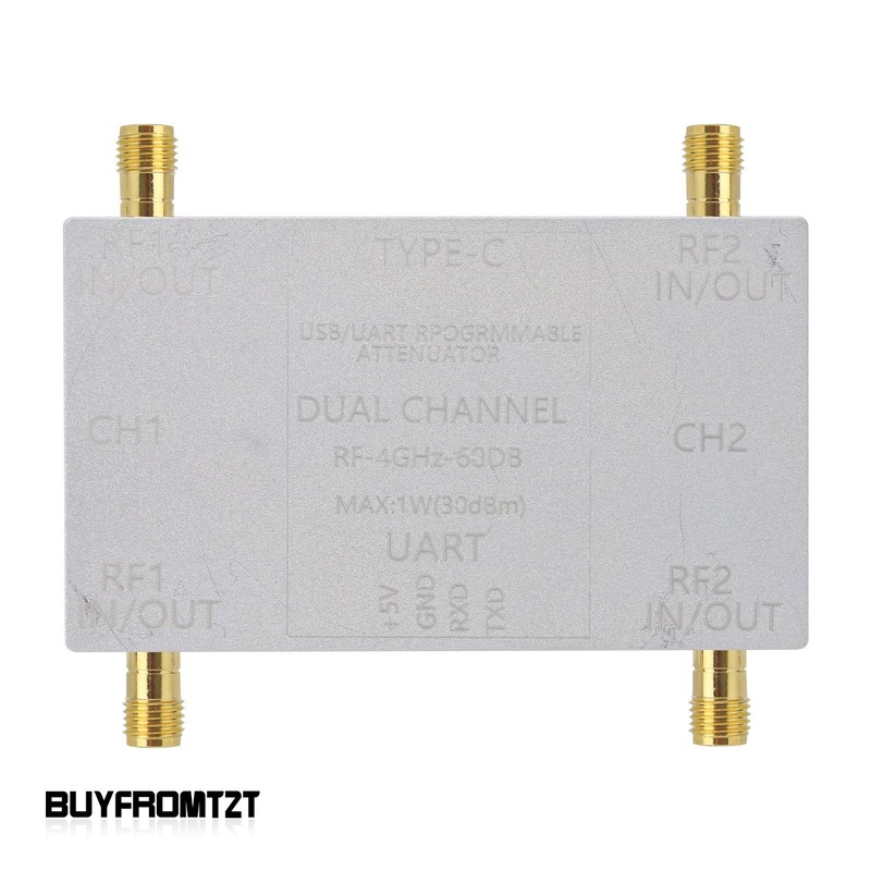 RF-4GHz-60DB Programmable Attenuator RF Attenuator (Main Unit + Type-C Cable) gallery