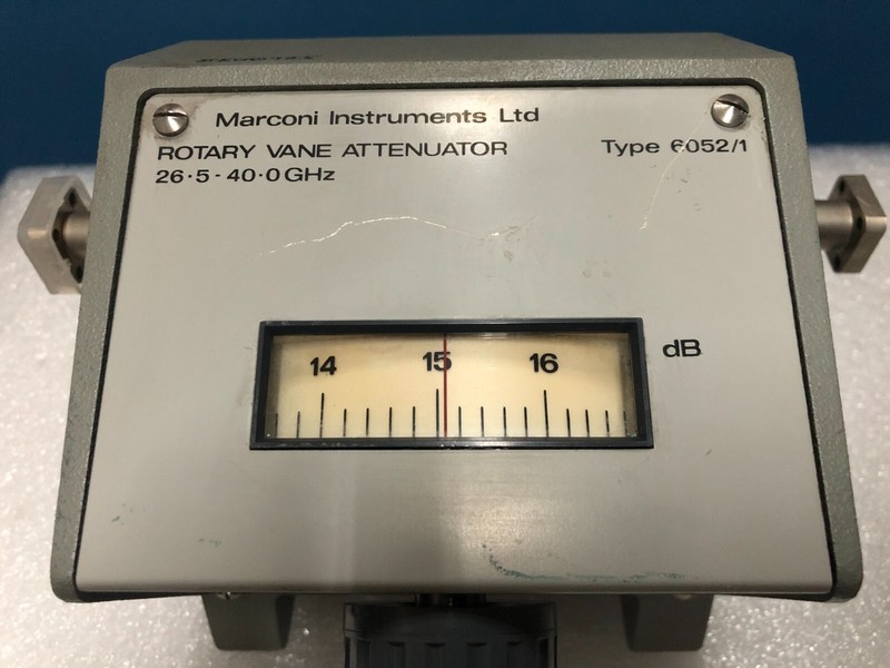 Marconi 6052/1 Rotary Vane Attenuator, 26.5-40.0 GHz gallery