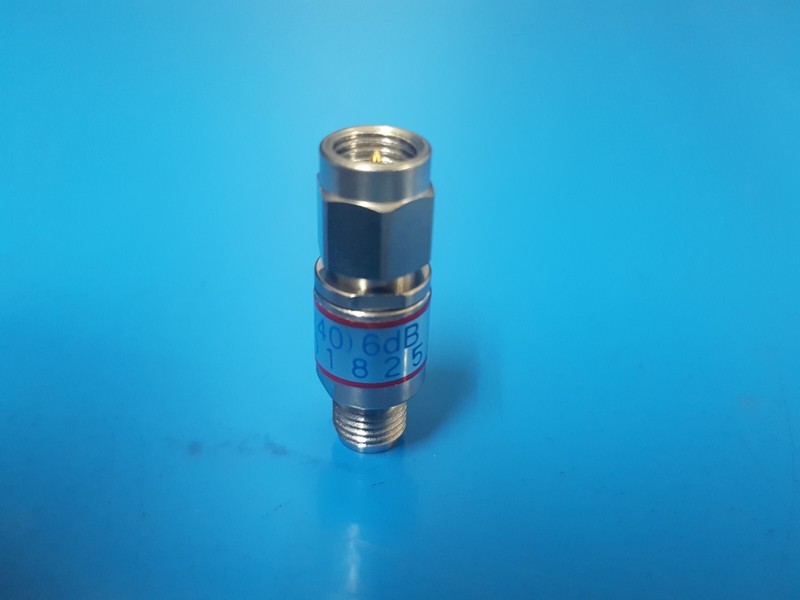HRS AT-106(40): DC-18GHz 6dB Coaxial Fixed Attenuator (1825) gallery