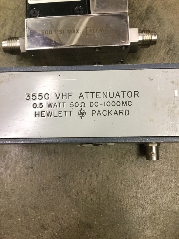 HEWLETT PACKARD 355C Attenuator, Unit UFC-1100 Controller, Anritsu MA59A, & 2798 gallery