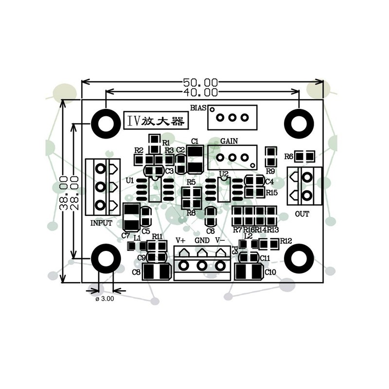 IV Conversion Amplifier Board Voltage Signal Amplification Silicon PINPhotodiode gallery