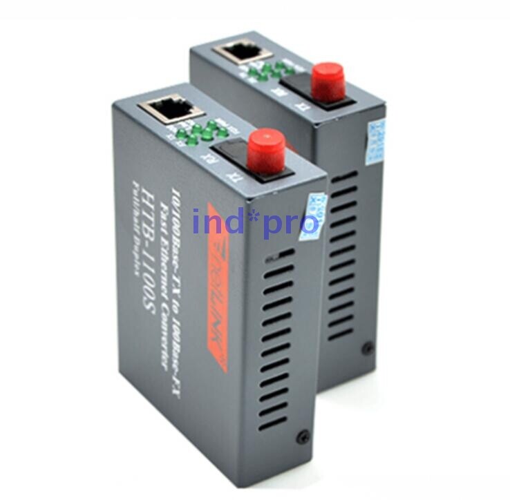 HTB-1100S 10/100 Base-TX To 100 Base-FX Single Fiber WDM Fast Ethernet Converter gallery