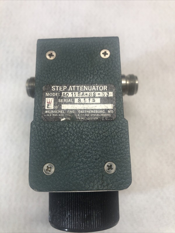 Weinschel RF Coaxial Attenuator AD115A-09-33