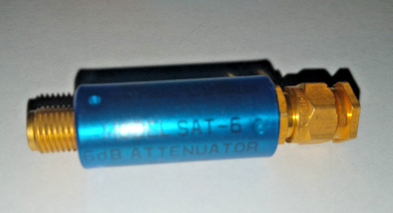 MINI-CIRCUITS SAT-6 6DB ATTENUATOR DC-1500MHz SMA RF coaxial fixed 50 ohm