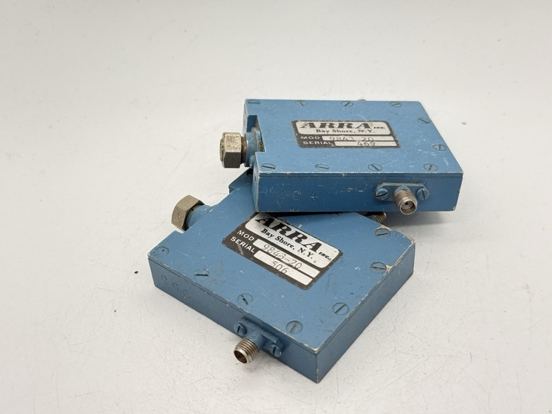 ARRA 9843-20 Microwave Fixed Attenuator RF Coaxial SMA