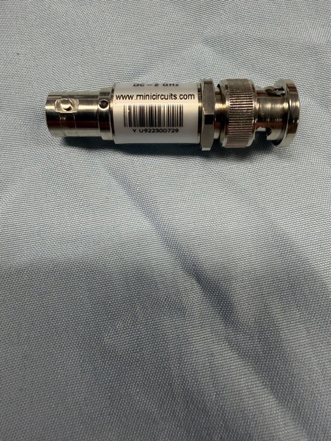 Mini-Circuits 10 dB Attenuator HAT-10+ BNC 50 Ohm 2GHz 15542 gallery