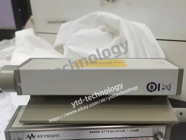 1 PCS Keysight 8496B Attenuatore 18 GHz 110 dB 10 dB step Attenuator gallery