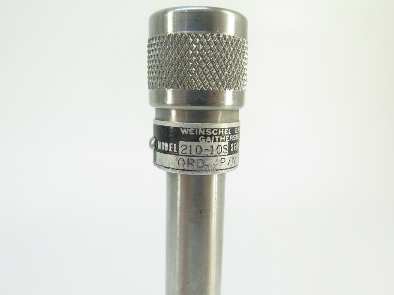 Weinschel Engineering Attenuator 210-10S - 9.9dB@1KMC, 9.9@4KMC, 9.9@10KMC gallery