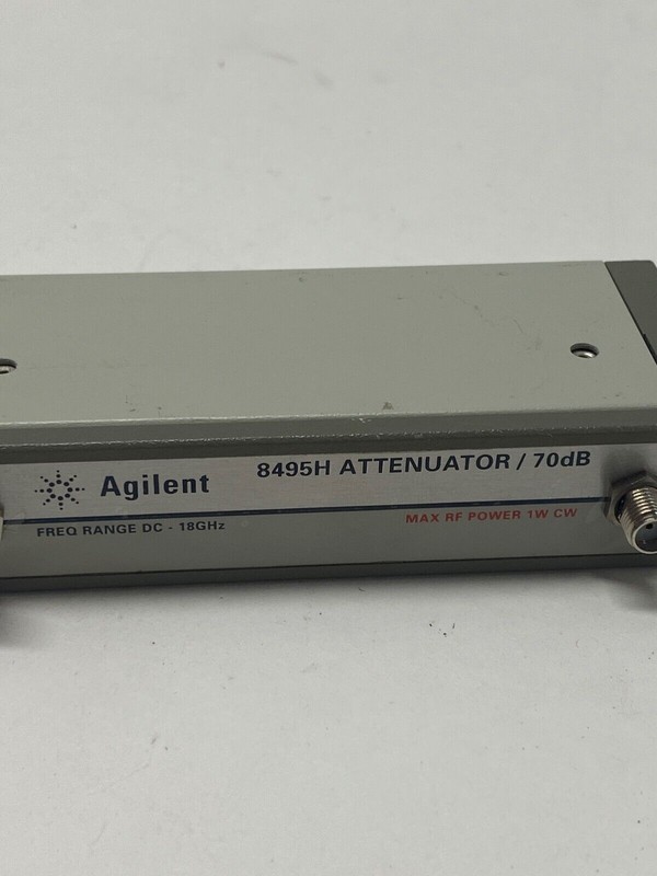Agilent 8495H Programmable Step Attenuator, 18 GHz, 0-70 dB gallery