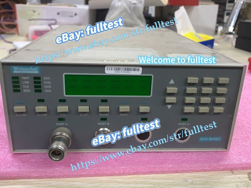 1pcs Aeroflex 8310-352-F Programmable Attenuator 6GHz -fulltest