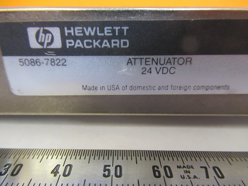 FOR PARTS HP AGILENT 5086-7822 Programmable Attenuator GHz AS PICTURED R7-A-100 gallery