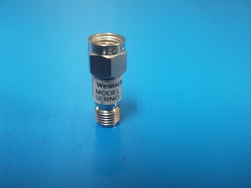 Weinschel 3T-3: Coaxial RF Attenuator 2 W, DC-12.4 GHz (R8854) gallery